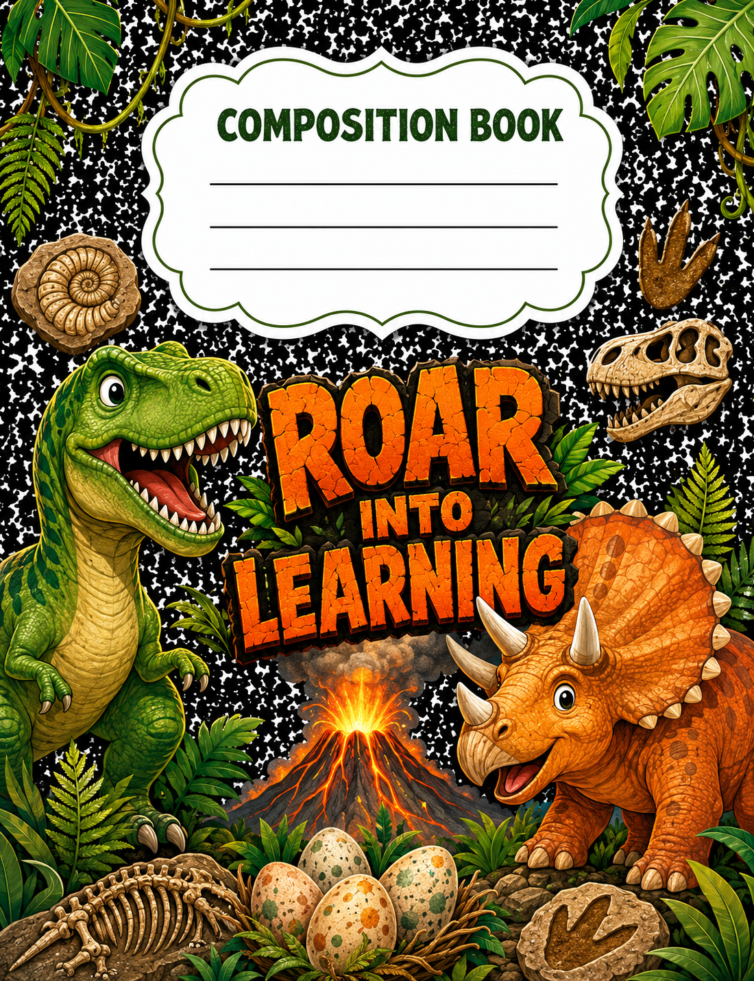 Kids’ Interest Custom Composition Notebook
