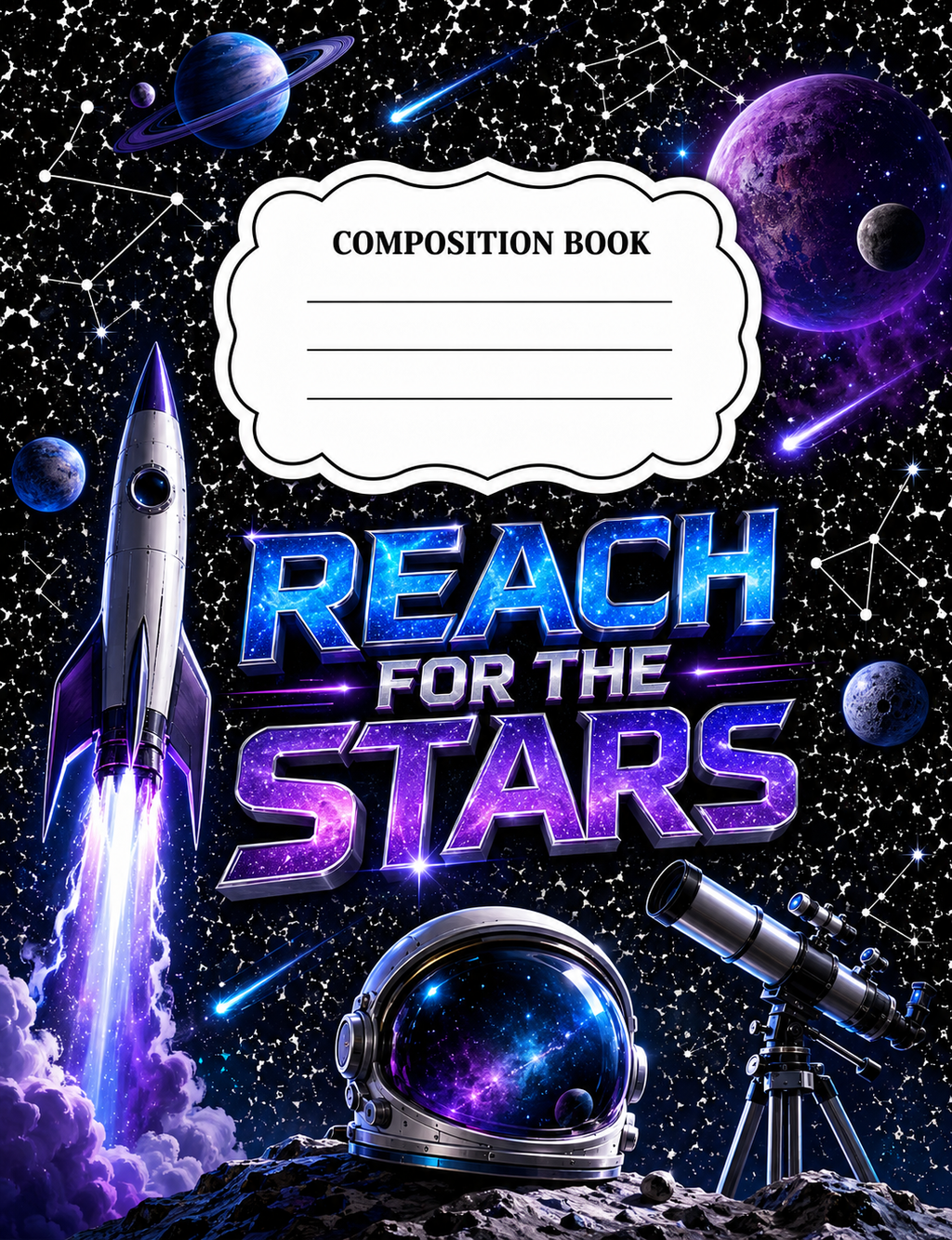 Kids’ Interest Custom Composition Notebook