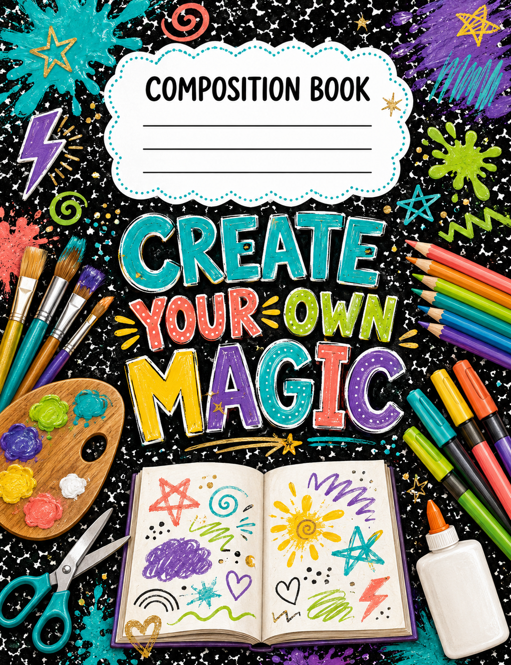Kids’ Interest Custom Composition Notebook